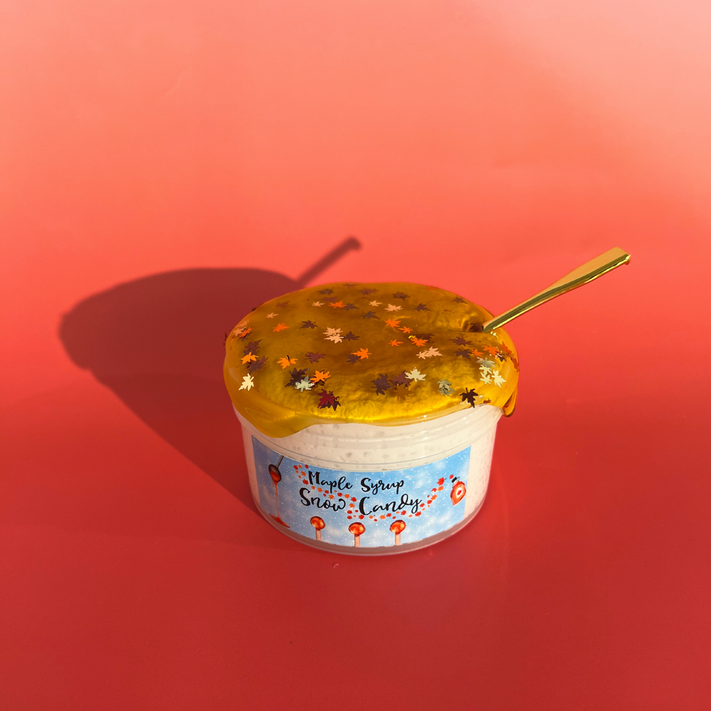 Maple Syrup Snow Candy